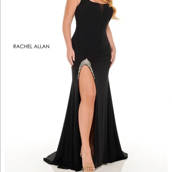 Rachel Allan (70042W) slight alterations,worn once,and has been dry cleaned. - Picture 1 of 4